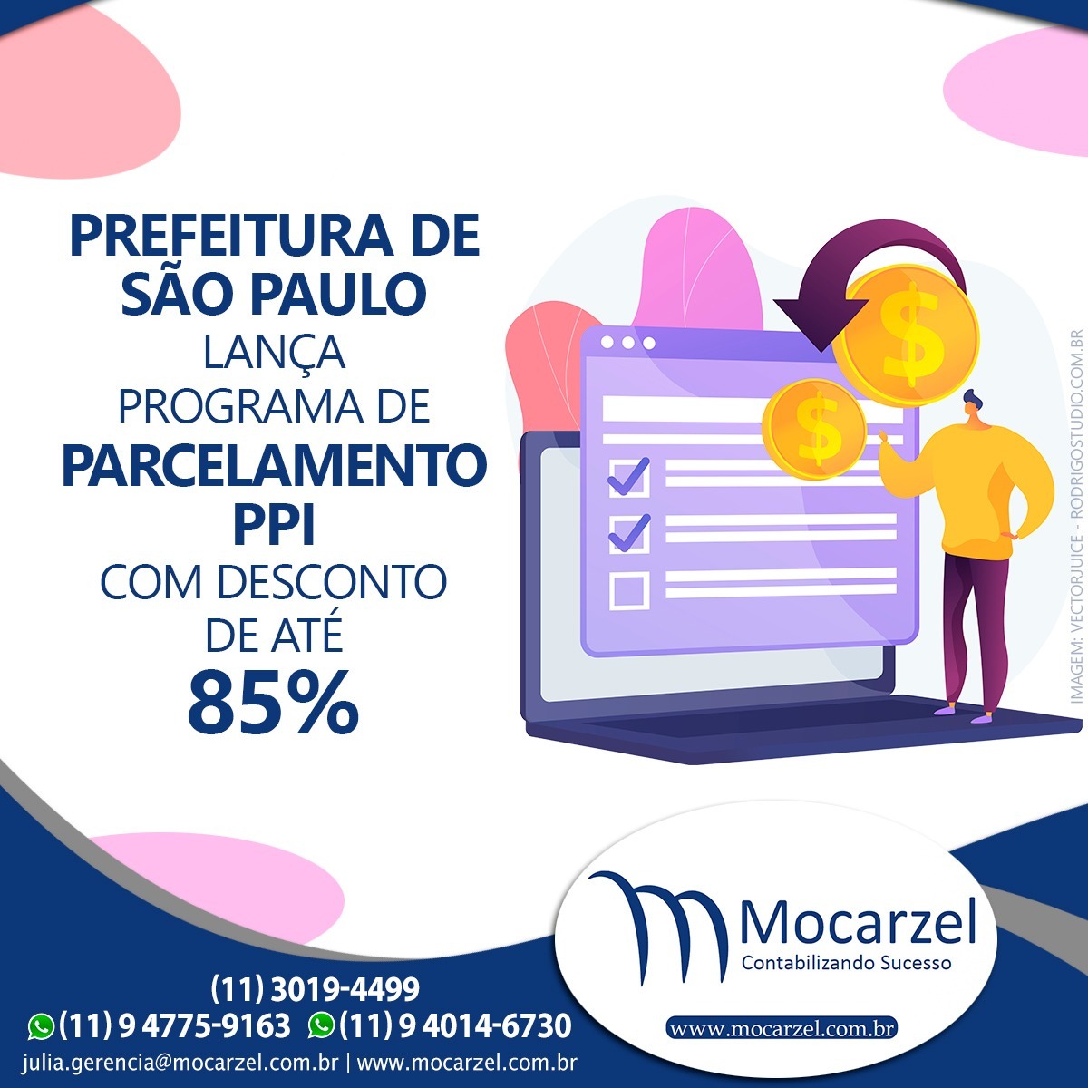 Foto de PREFEITURA DE SÃO PAULO LANÇA PROGRAMA DE PARCEMENTO – PPI ATÉ 120 PARCELAS